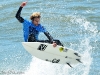 Nathan Yeomans gets some air at the US Open of Surfing 2011