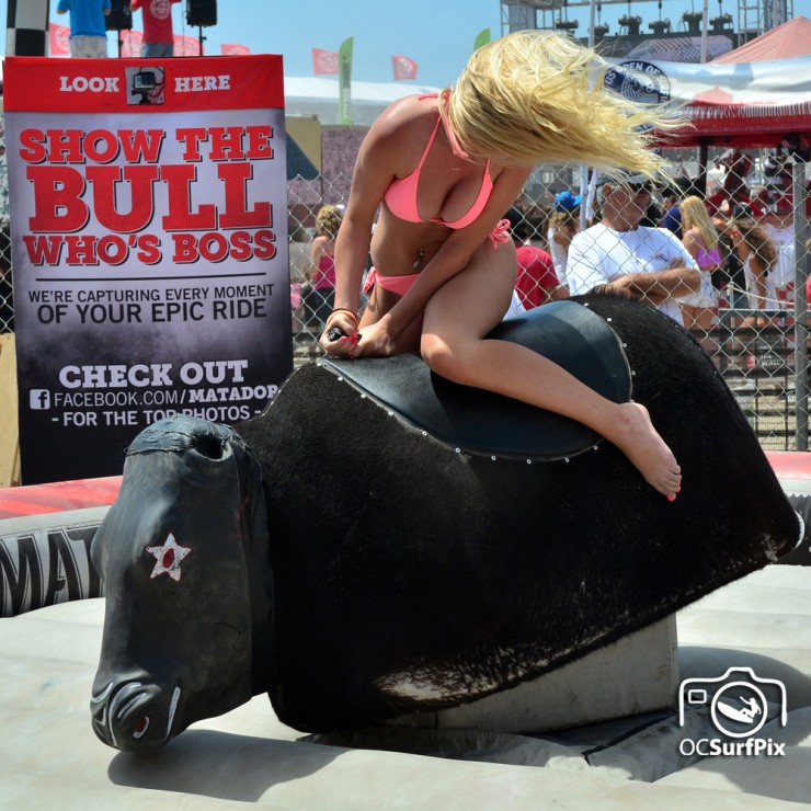 US Open of Surfing bull